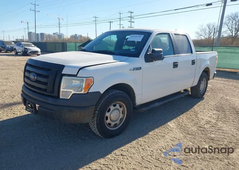 2012 Ford F-150 Xl z USA, uszkodzony, nr VIN 1FTFW1CF3CKE37739